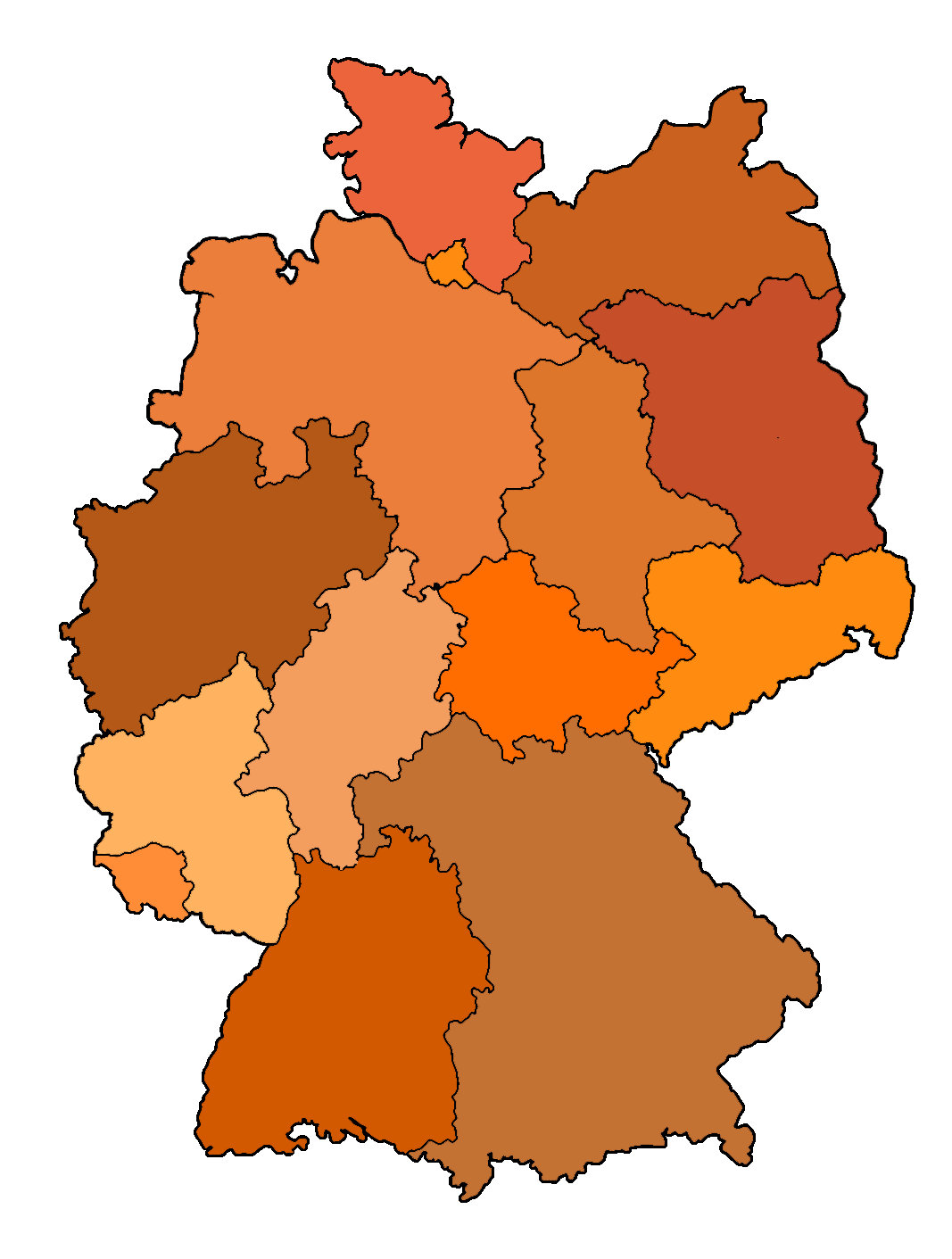 map-federal-states-germany